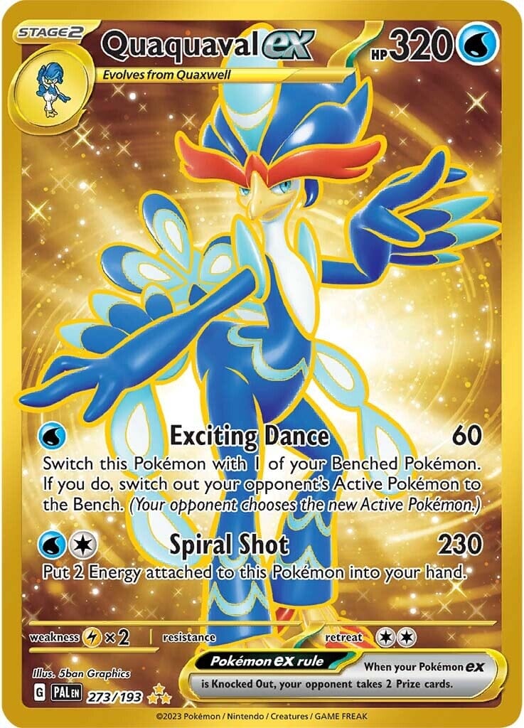 Quaquaval ex (273/193) [Scarlet & Violet: Paldea Evolved] Pokemon Single Pokémon  | Multizone: Comics And Games