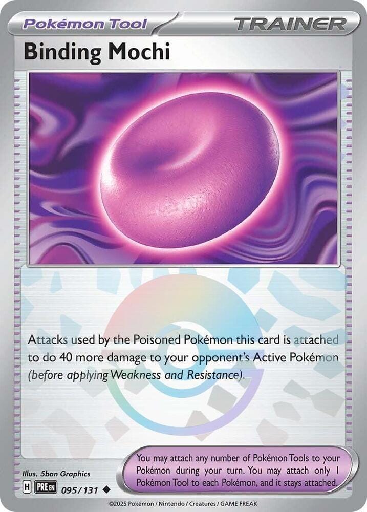 Binding Mochi (095/131) (Poke Ball Pattern) [Scarlet & Violet: Prismatic Evolutions] Pokemon Single Pokémon  | Multizone: Comics And Games