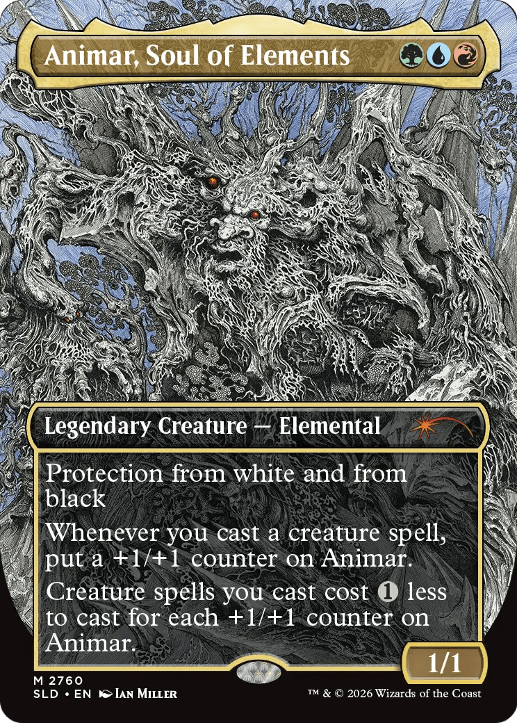 Animar, Soul of Elements (2760) [Secret Lair Drop Series] MTG Single Magic: The Gathering  | Multizone: Comics And Games
