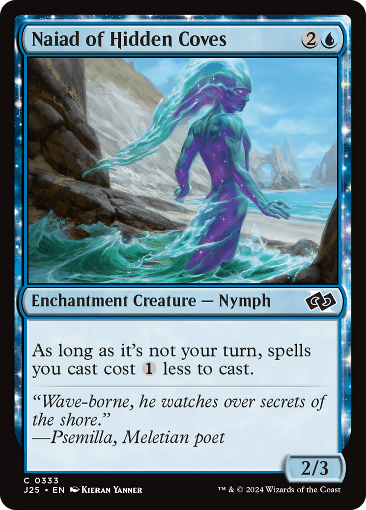 Naiad of Hidden Coves [Foundations Jumpstart] MTG Single Magic: The Gathering  | Multizone: Comics And Games