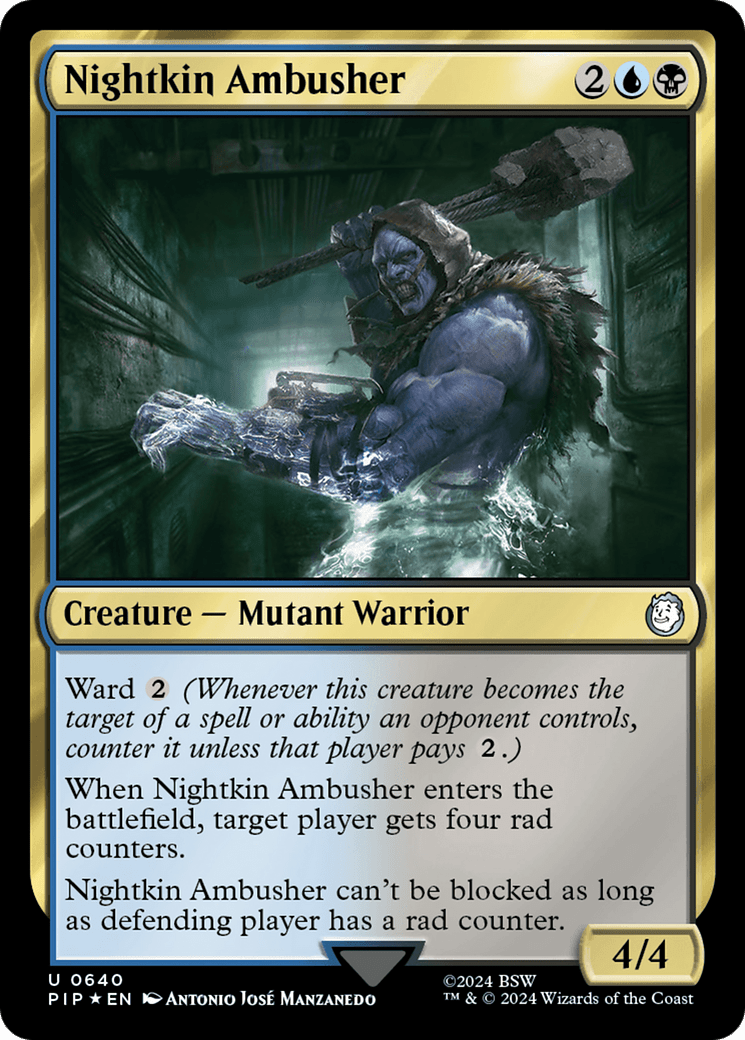 Nightkin Ambusher (Surge Foil) [Fallout] MTG Single Magic: The Gathering  | Multizone: Comics And Games