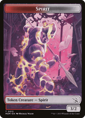 Elemental (09) // Spirit (13) Double-Sided Token [March of the Machine Tokens] MTG Single Magic: The Gathering  | Multizone: Comics And Games