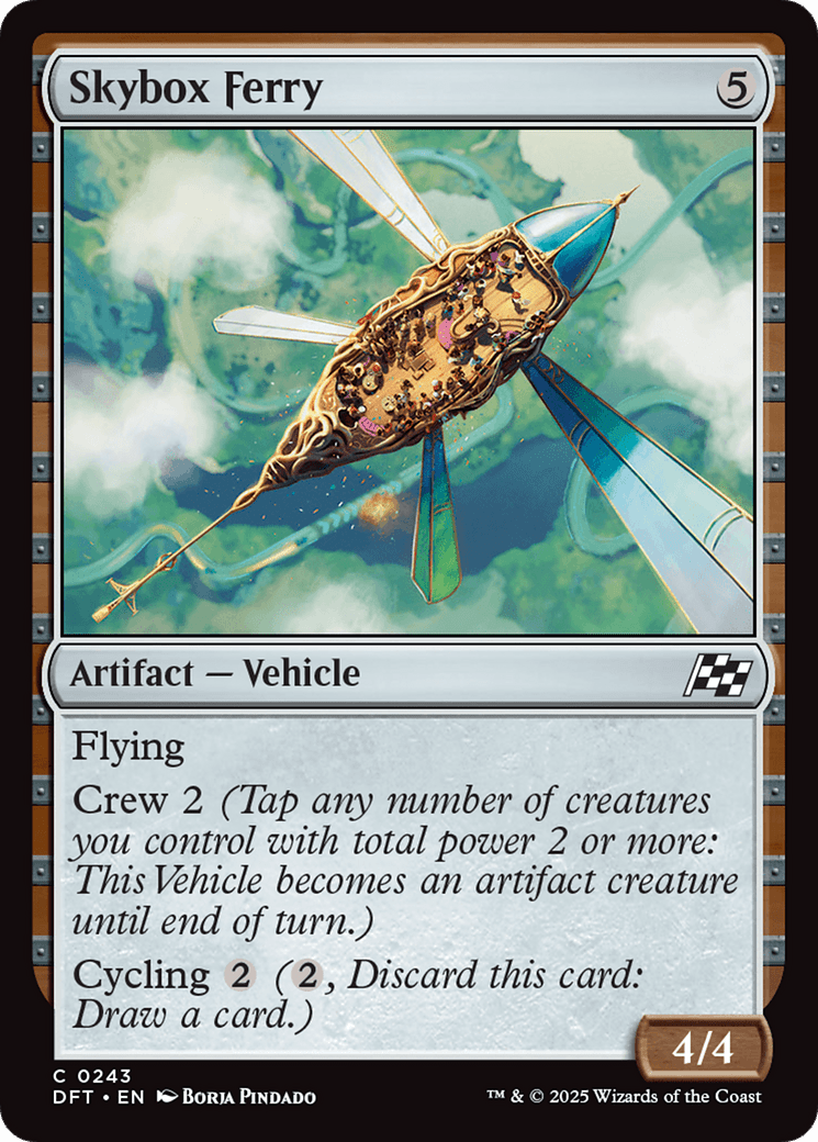Skybox Ferry [Aetherdrift] MTG Single Magic: The Gathering  | Multizone: Comics And Games