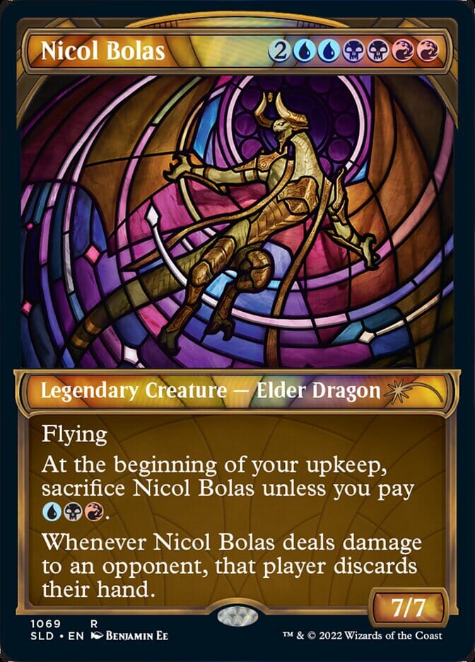 Nicol Bolas (Showcase Textured) [Secret Lair Drop Series] MTG Single Magic: The Gathering  | Multizone: Comics And Games