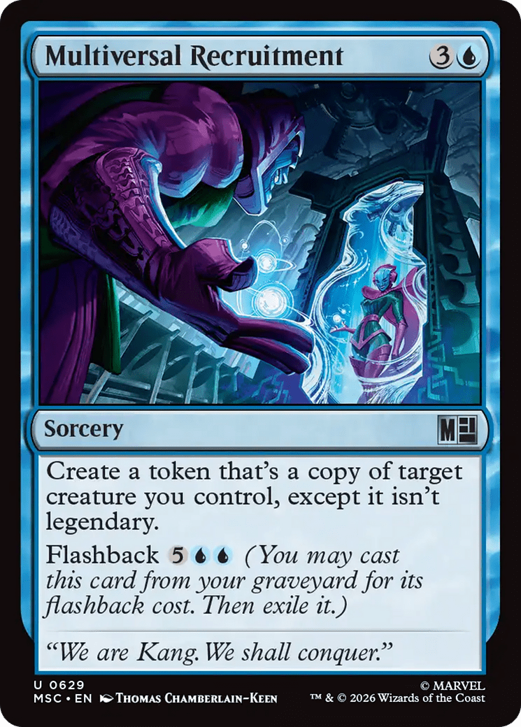 Multiversal Recruitment [Marvel Super Heroes Commander] MTG Single Magic: The Gathering  | Multizone: Comics And Games