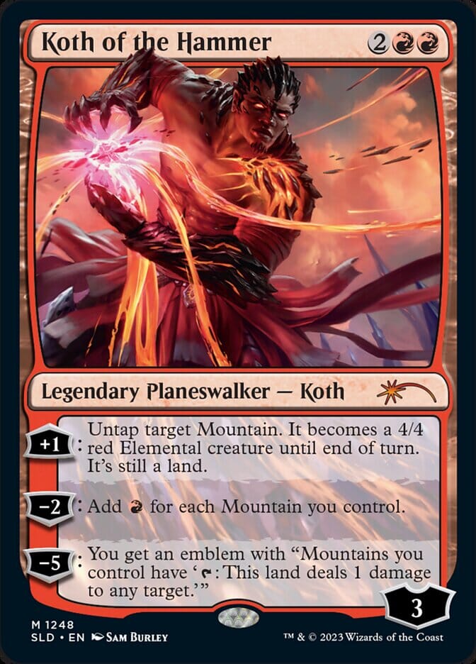 Koth of the Hammer [Secret Lair Drop Series] MTG Single Magic: The Gathering  | Multizone: Comics And Games