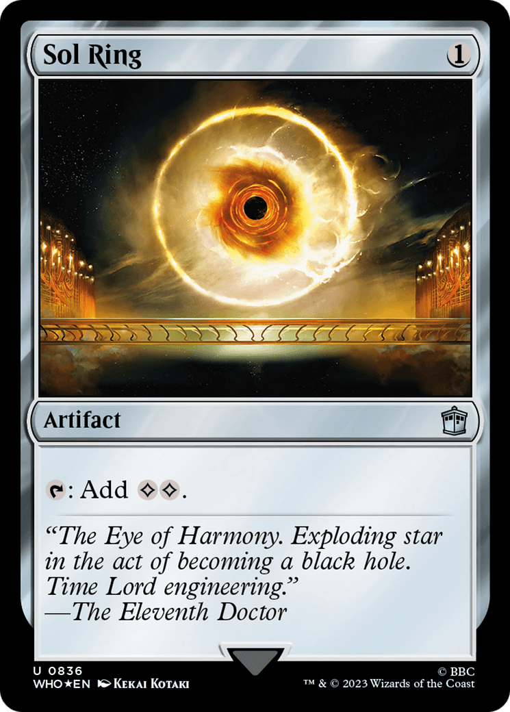 Sol Ring (Surge Foil) [Doctor Who] MTG Single Magic: The Gathering  | Multizone: Comics And Games