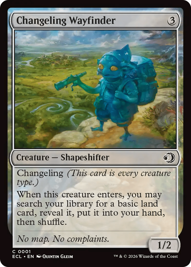 Changeling Wayfinder [Lorwyn Eclipsed] MTG Single Magic: The Gathering  | Multizone: Comics And Games