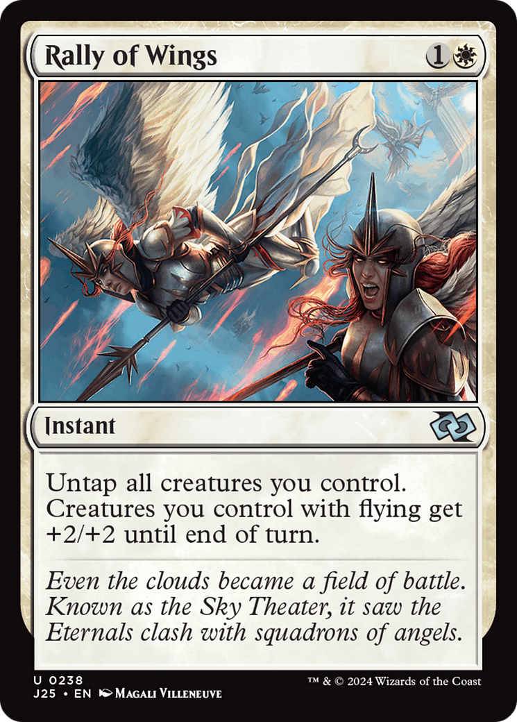 Rally of Wings [Foundations Jumpstart] MTG Single Magic: The Gathering  | Multizone: Comics And Games