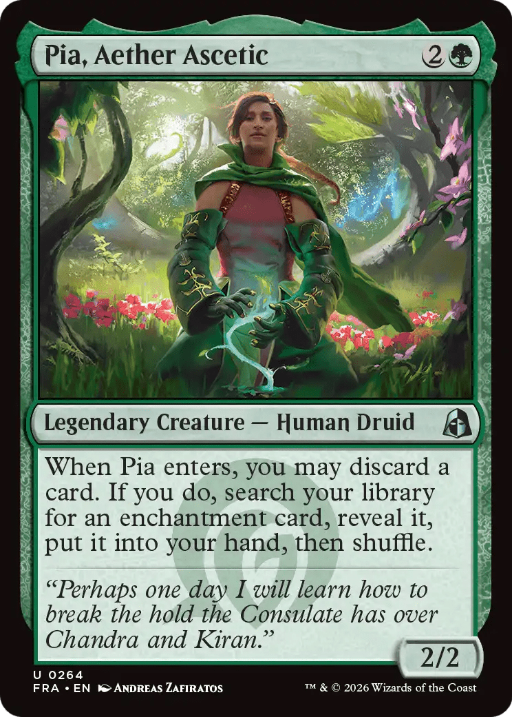 Pia, Aether Ascetic [Reality Fracture] MTG Single Magic: The Gathering  | Multizone: Comics And Games