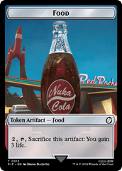 Food (0013) // Soldier (0004) Double-Sided Token [Fallout Tokens] MTG Single Magic: The Gathering  | Multizone: Comics And Games