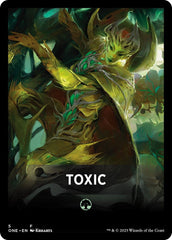 Toxic Theme Card [Phyrexia: All Will Be One Tokens] MTG Single Magic: The Gathering  | Multizone: Comics And Games