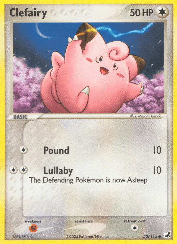 Clefairy (53/115) [EX: Unseen Forces] Pokemon Single Pokémon  | Multizone: Comics And Games