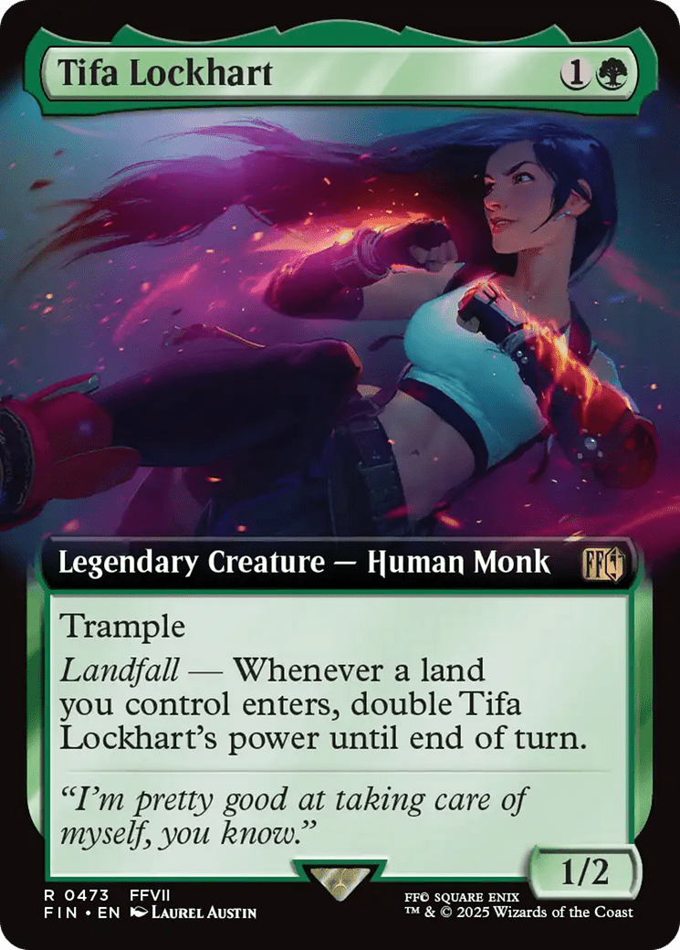 Tifa Lockhart (Extended Art) [FINAL FANTASY] MTG Single Magic: The Gathering  | Multizone: Comics And Games