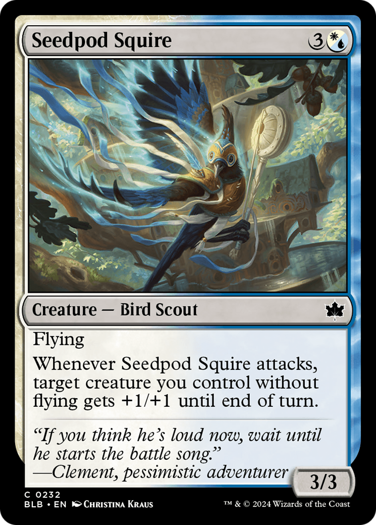 Seedpod Squire [Bloomburrow] | Multizone: Comics And Games