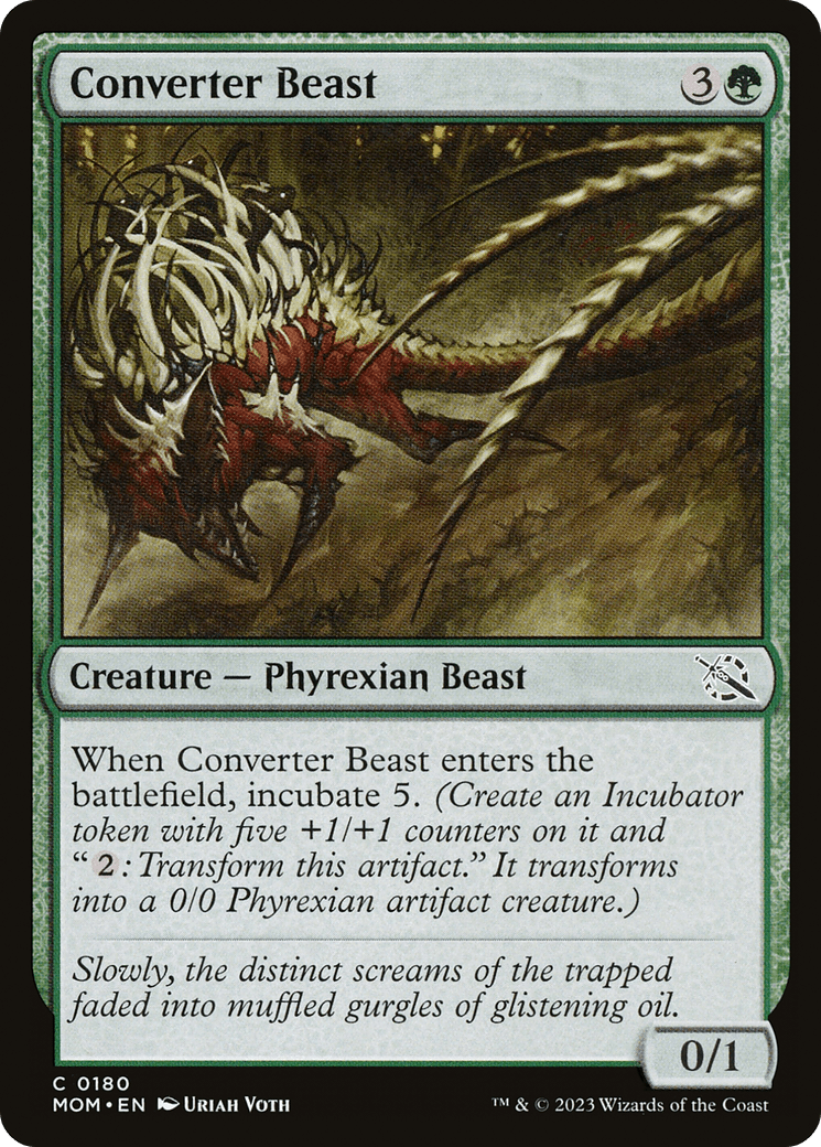 Converter Beast [March of the Machine] MTG Single Magic: The Gathering  | Multizone: Comics And Games