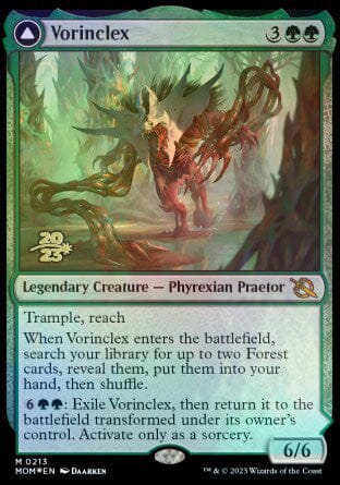 Vorinclex // The Grand Evolution [March of the Machine Prerelease Promos] MTG Single Magic: The Gathering  | Multizone: Comics And Games