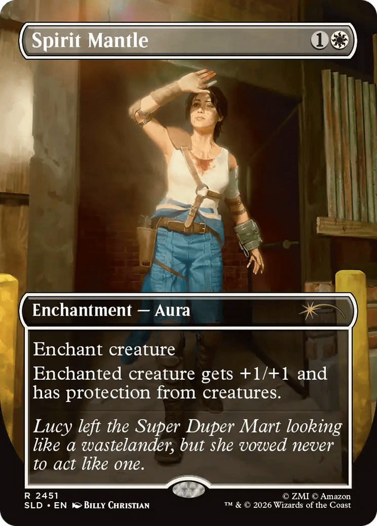 Spirit Mantle [Secret Lair Drop Series] MTG Single Magic: The Gathering  | Multizone: Comics And Games
