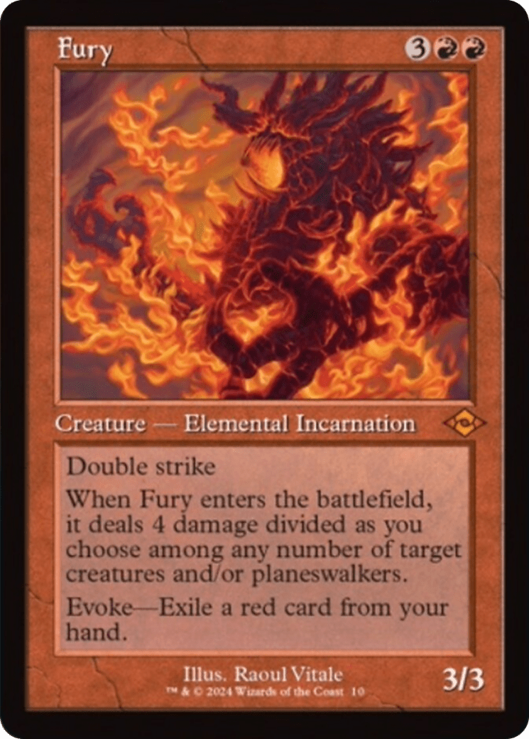 Fury (Retro) [Modern Horizons 2] MTG Single Magic: The Gathering  | Multizone: Comics And Games