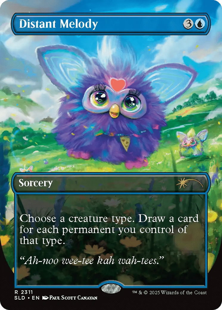 Distant Melody (2311) [Secret Lair Drop Series] MTG Single Magic: The Gathering  | Multizone: Comics And Games