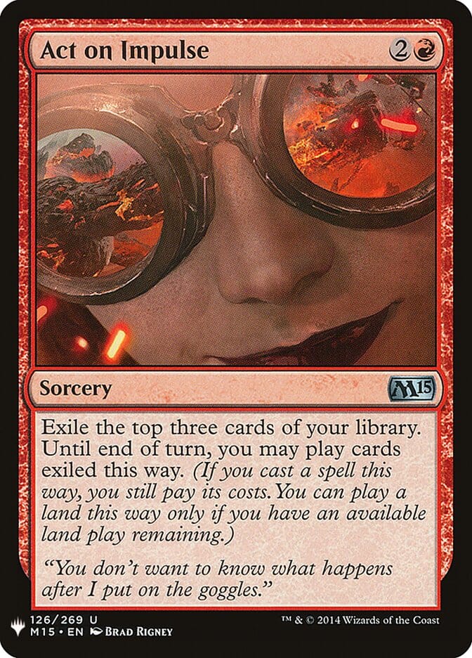 Act on Impulse [Mystery Booster] MTG Single Magic: The Gathering  | Multizone: Comics And Games