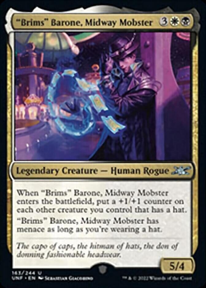 "Brims" Barone, Midway Mobster [Unfinity] MTG Single Magic: The Gathering  | Multizone: Comics And Games