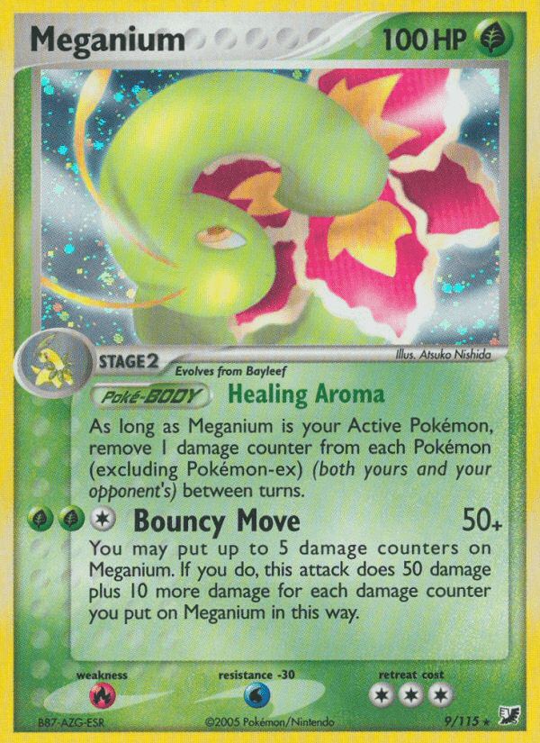 Meganium (9/115) [EX: Unseen Forces] Pokemon Single Pokémon  | Multizone: Comics And Games