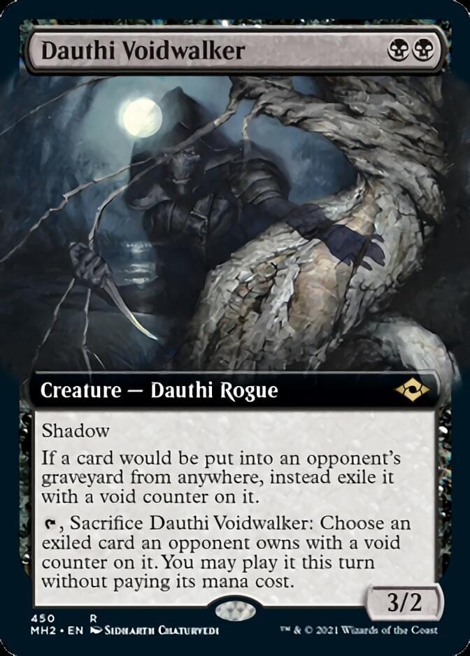 Dauthi Voidwalker (Extended Art) [Modern Horizons 2] MTG Single Magic: The Gathering  | Multizone: Comics And Games