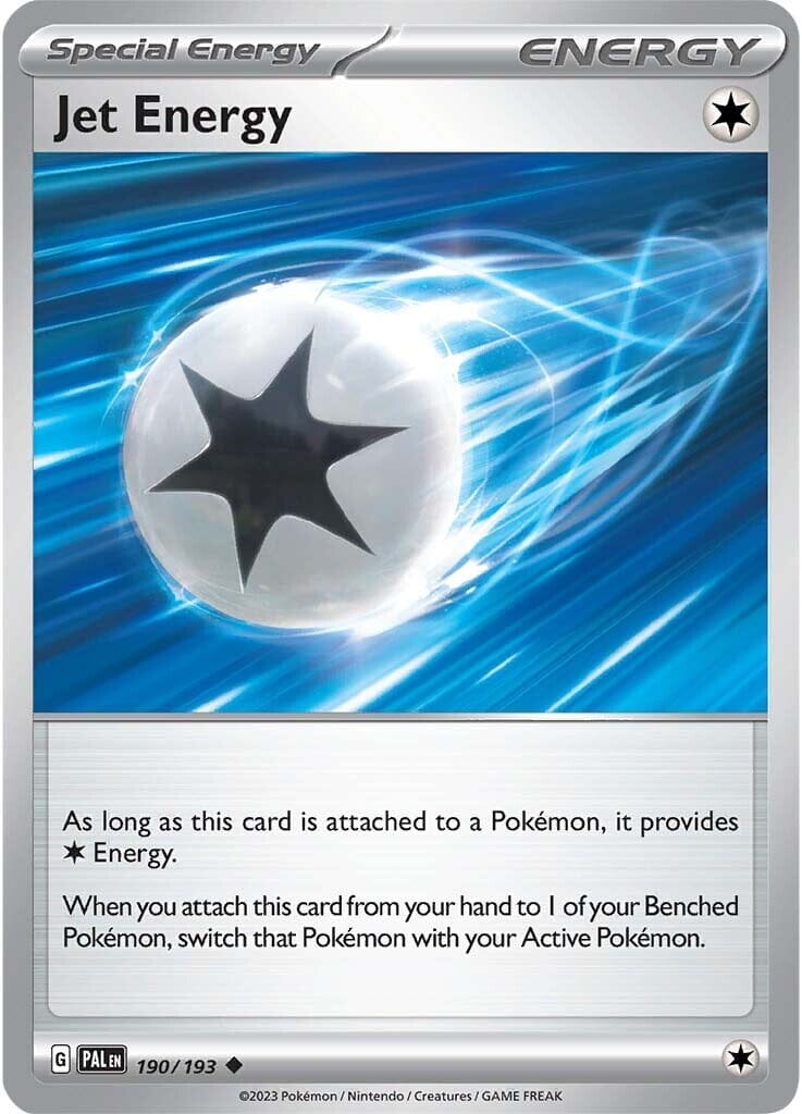 Jet Energy (190/193) [Scarlet & Violet: Paldea Evolved] Pokemon Single Pokémon  | Multizone: Comics And Games