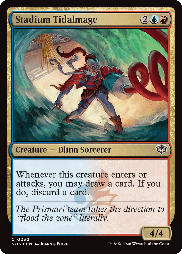 Stadium Tidalmage [Secrets of Strixhaven] MTG Single Magic: The Gathering  | Multizone: Comics And Games