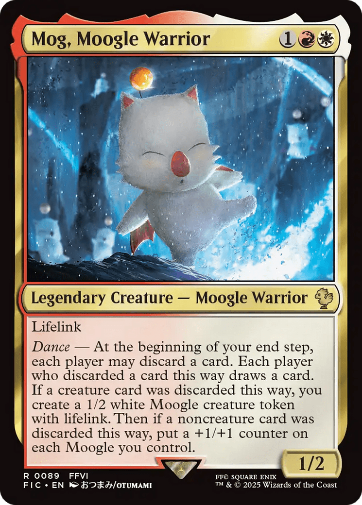 Mog, Moogle Warrior [FINAL FANTASY Commander] MTG Single Magic: The Gathering  | Multizone: Comics And Games