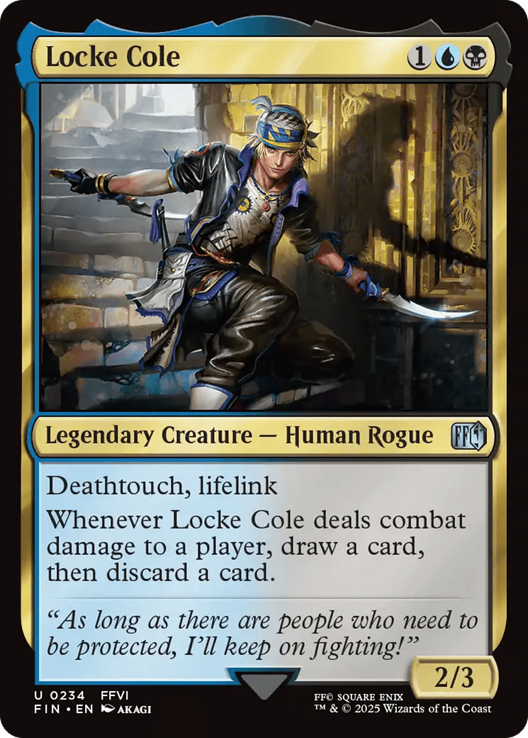 Locke Cole [FINAL FANTASY] MTG Single Magic: The Gathering  | Multizone: Comics And Games