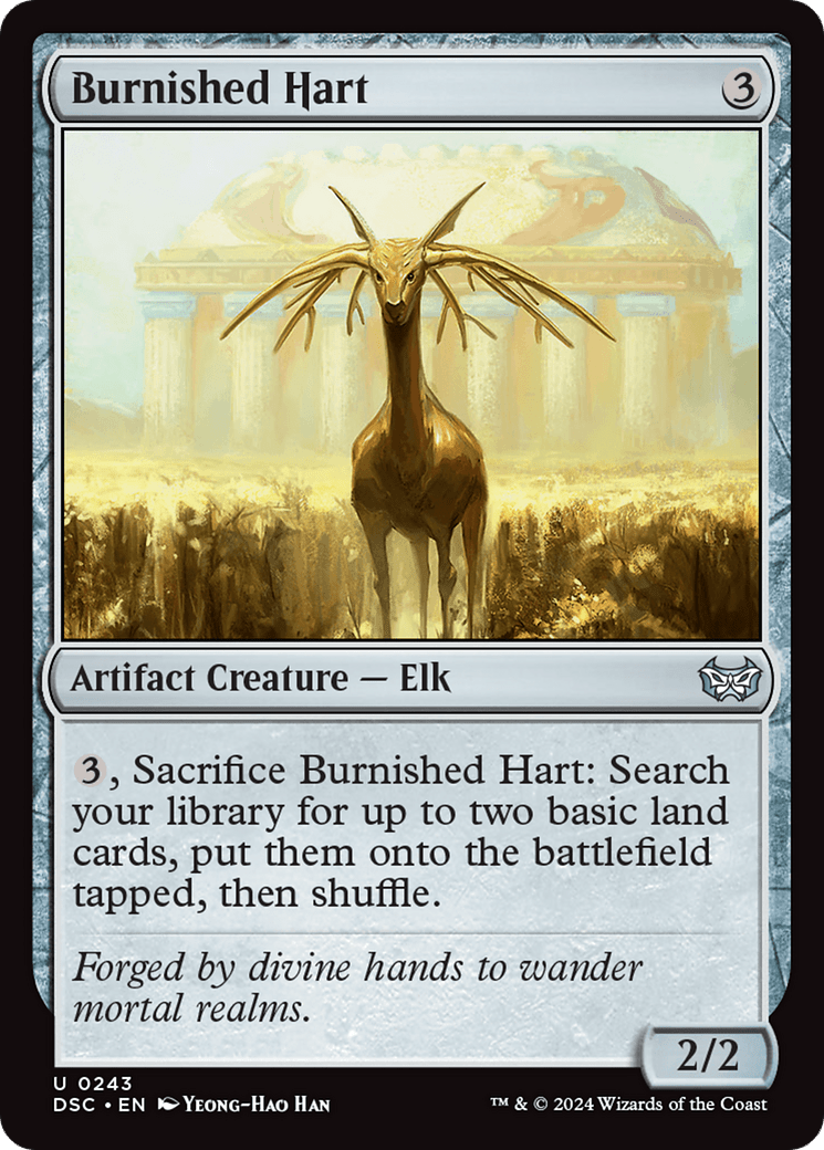 Burnished Hart [Duskmourn: House of Horror Commander] MTG Single Magic: The Gathering  | Multizone: Comics And Games