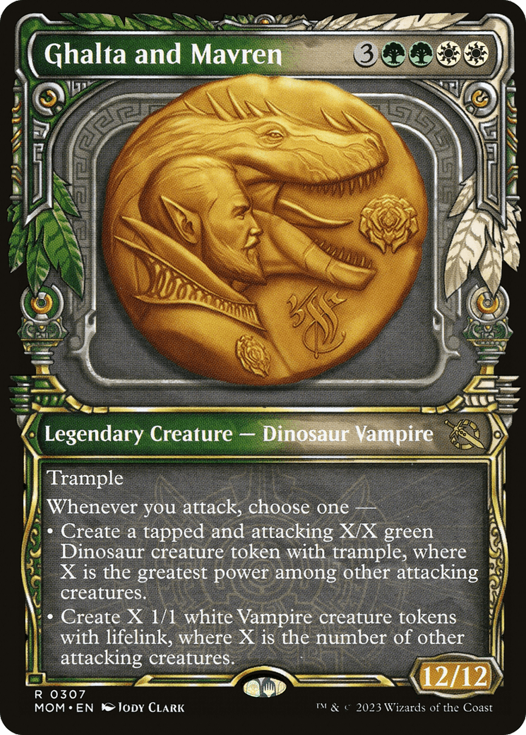Ghalta and Mavren (Showcase Planar Booster Fun) [March of the Machine] MTG Single Magic: The Gathering  | Multizone: Comics And Games