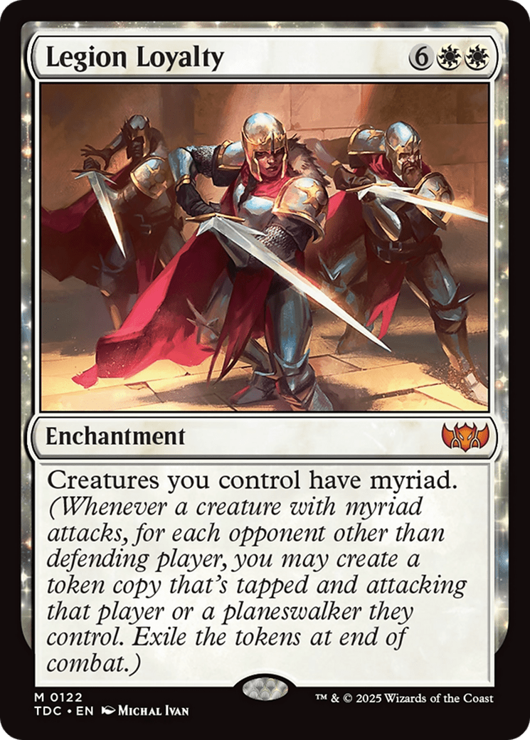 Legion Loyalty [Tarkir: Dragonstorm Commander] MTG Single Magic: The Gathering  | Multizone: Comics And Games