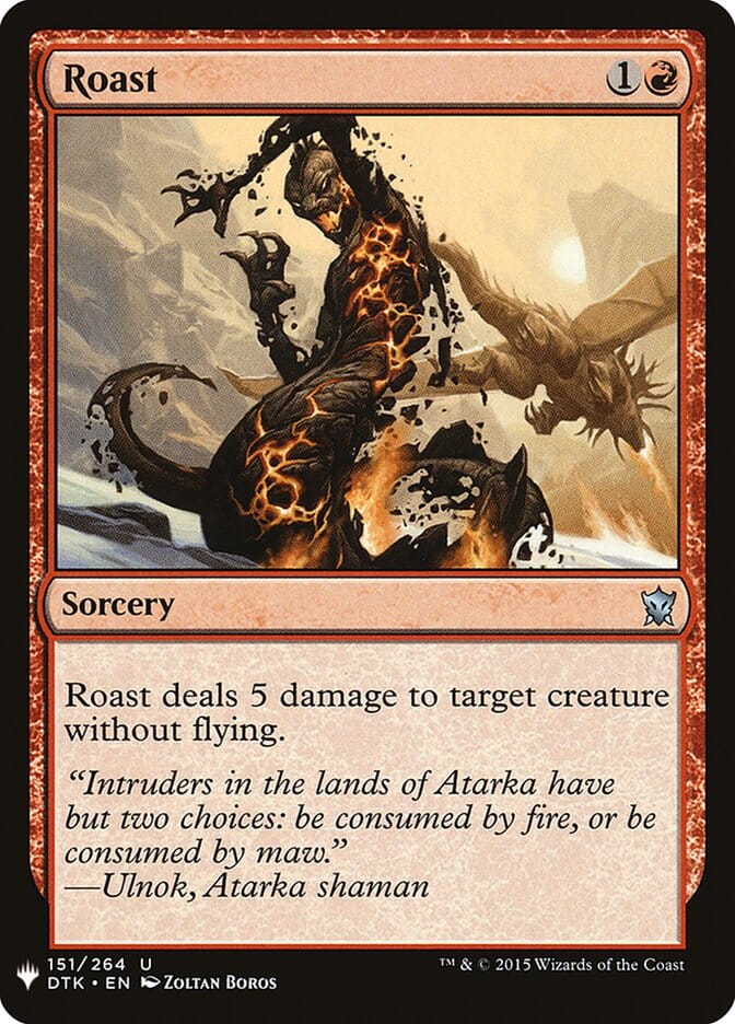 Roast [Mystery Booster] MTG Single Magic: The Gathering  | Multizone: Comics And Games