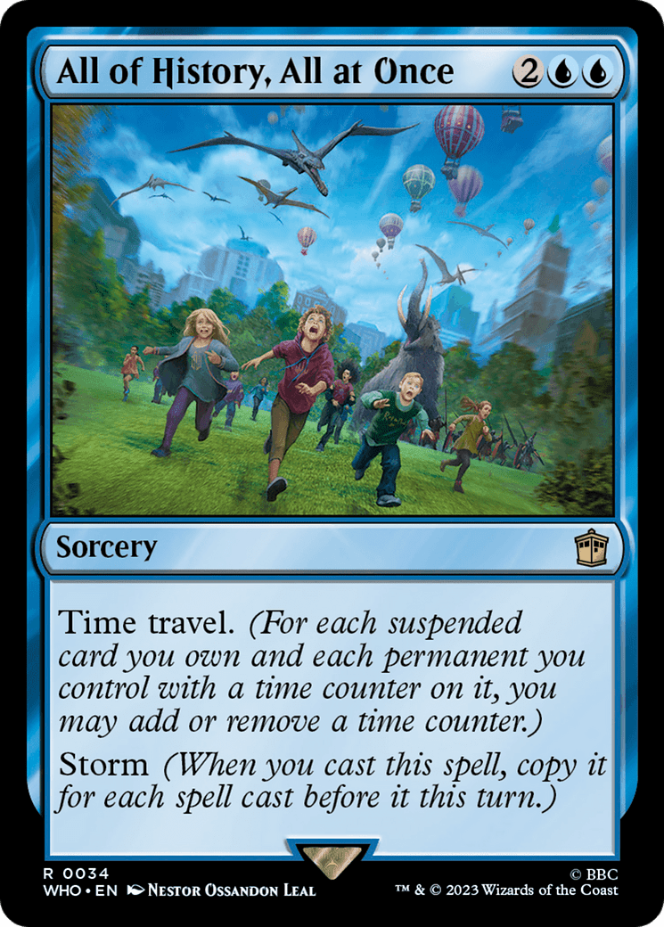All of History, All at Once [Doctor Who] MTG Single Magic: The Gathering  | Multizone: Comics And Games