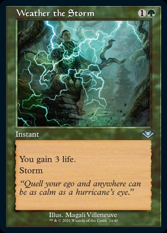 Weather the Storm (Retro) [Modern Horizons] MTG Single Magic: The Gathering  | Multizone: Comics And Games