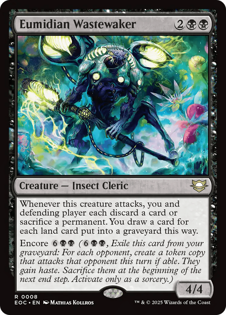 Eumidian Wastewaker [Edge of Eternities Commander] MTG Single Magic: The Gathering  | Multizone: Comics And Games