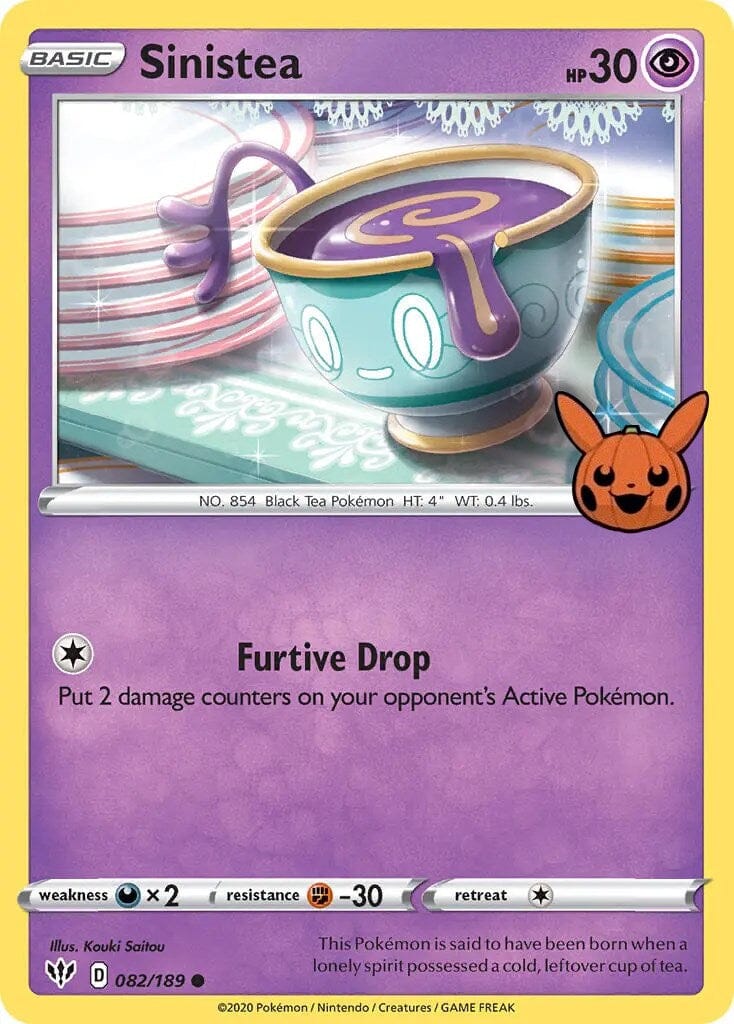 Sinistea (082/189) [Trick or Trade] Pokemon Single Pokémon  | Multizone: Comics And Games