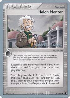 Holon Mentor (93/113) (Suns & Moons - Miska Saari) [World Championships 2006] Pokemon Single Pokémon  | Multizone: Comics And Games