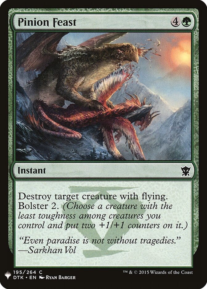 Pinion Feast [Mystery Booster] MTG Single Magic: The Gathering  | Multizone: Comics And Games