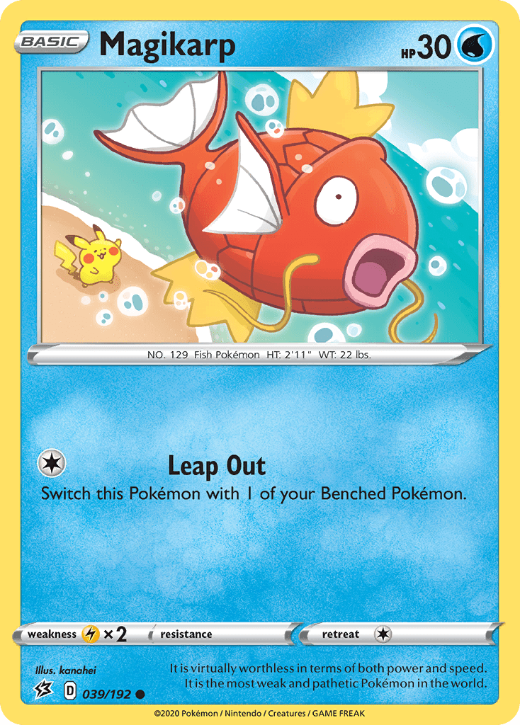 Magikarp (039/192) [Sword & Shield: Rebel Clash] Pokemon Single Pokémon  | Multizone: Comics And Games