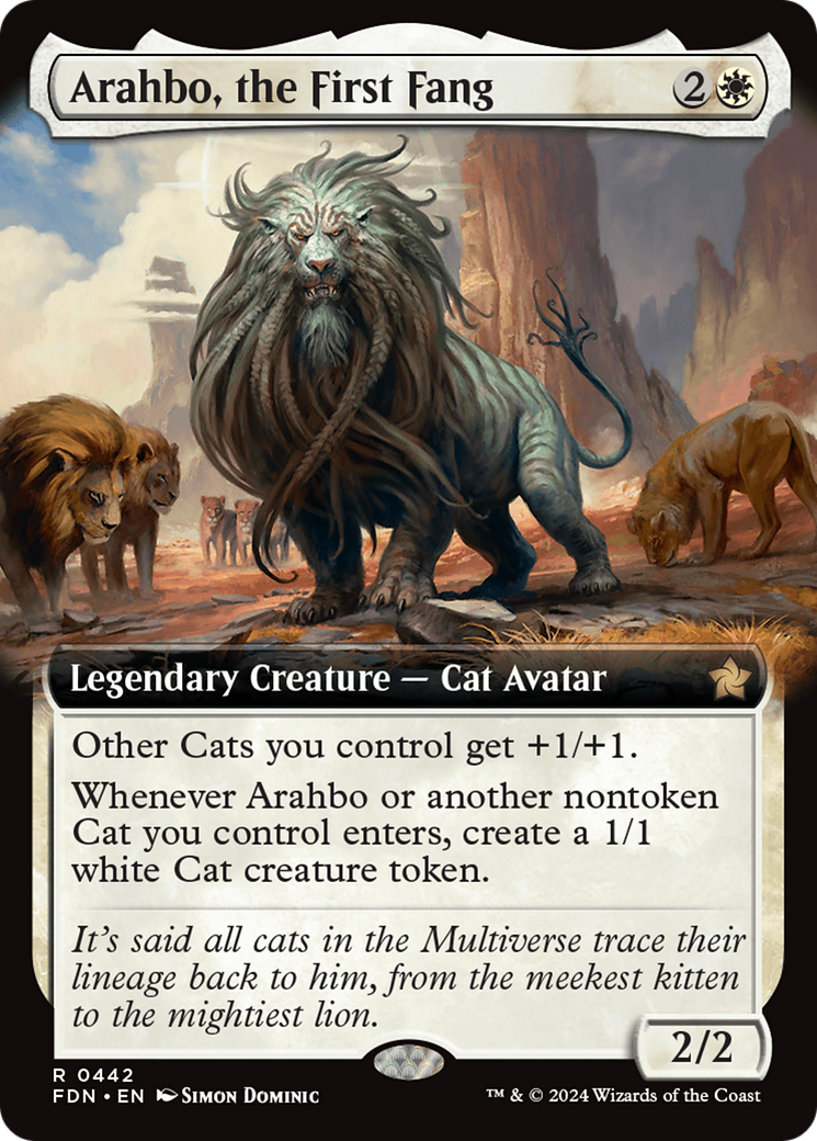 Arahbo, the First Fang (Extended Art) [Foundations] | Multizone: Comics And Games