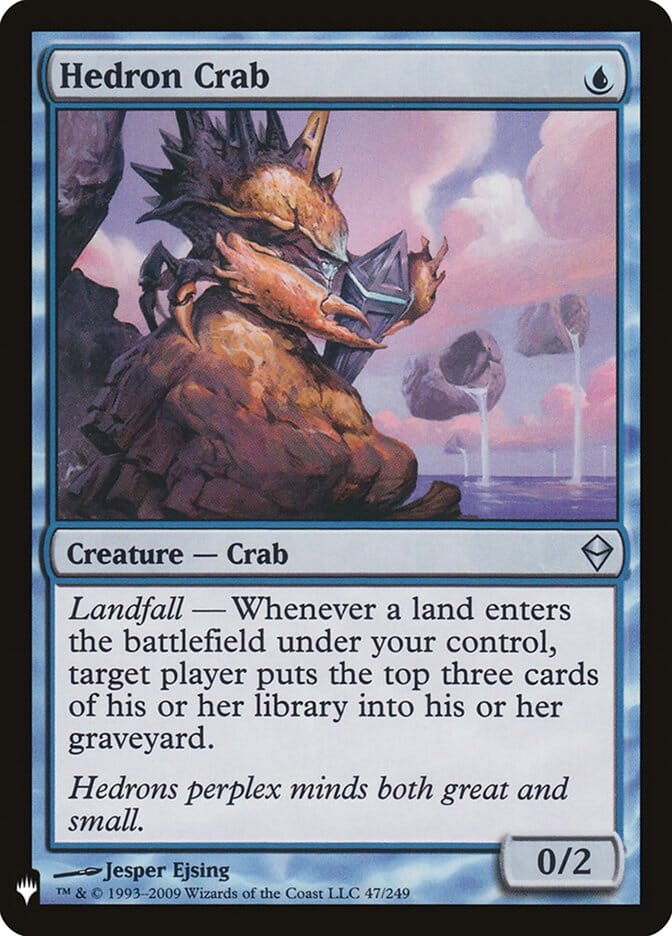 Hedron Crab [Mystery Booster] MTG Single Magic: The Gathering  | Multizone: Comics And Games