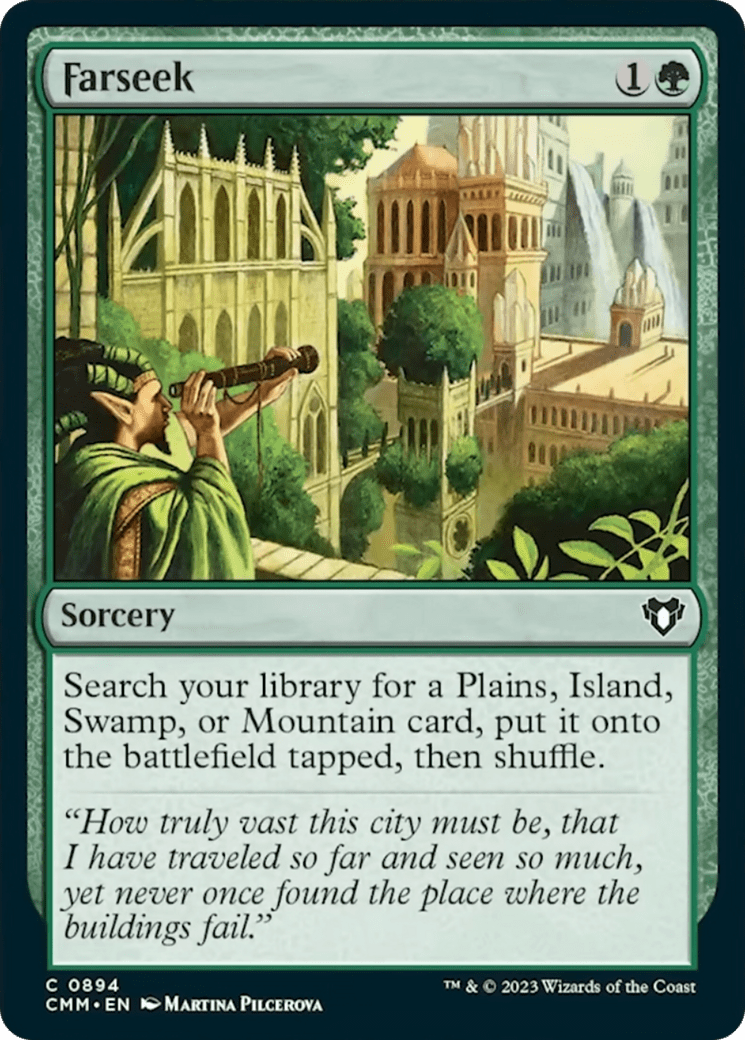 Farseek [Commander Masters] MTG Single Magic: The Gathering  | Multizone: Comics And Games