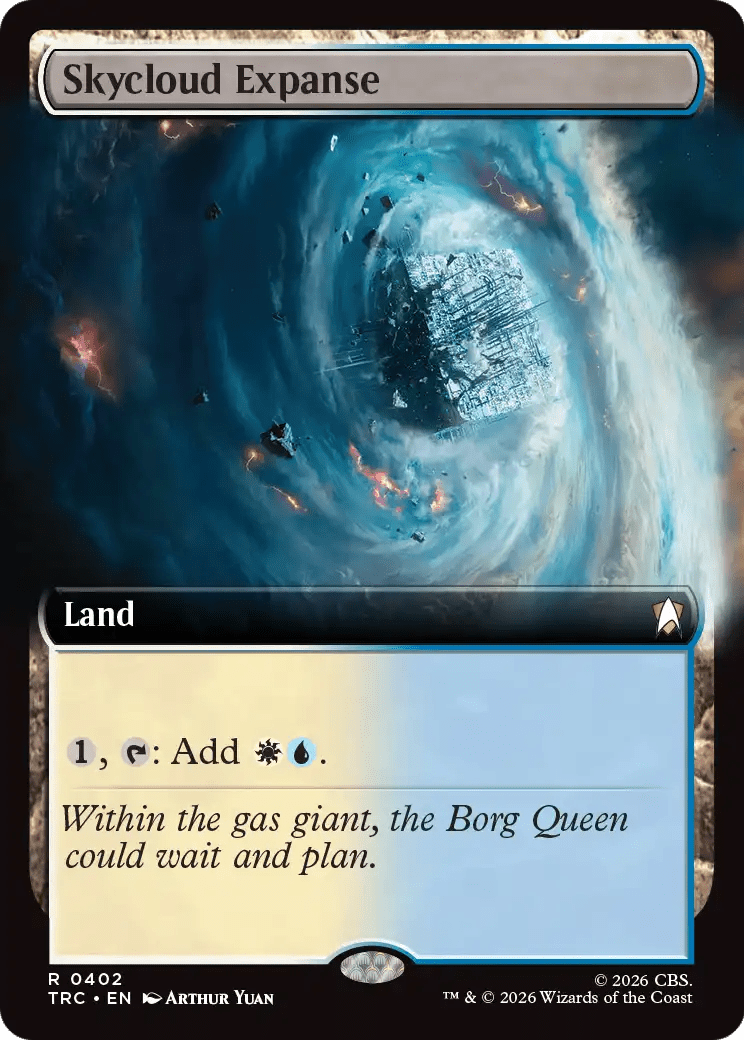Skycloud Expanse (Extended Art) [Star Trek Commander] MTG Single Magic: The Gathering  | Multizone: Comics And Games