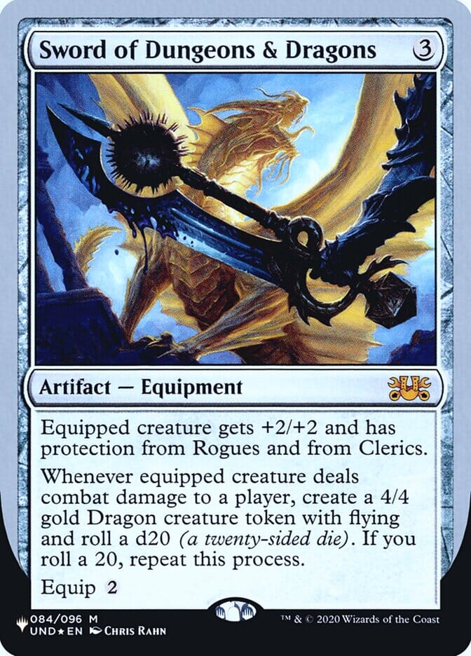 Sword of Dungeons & Dragons (Unfinity Foil Edition) [The List] MTG Single Magic: The Gathering  | Multizone: Comics And Games
