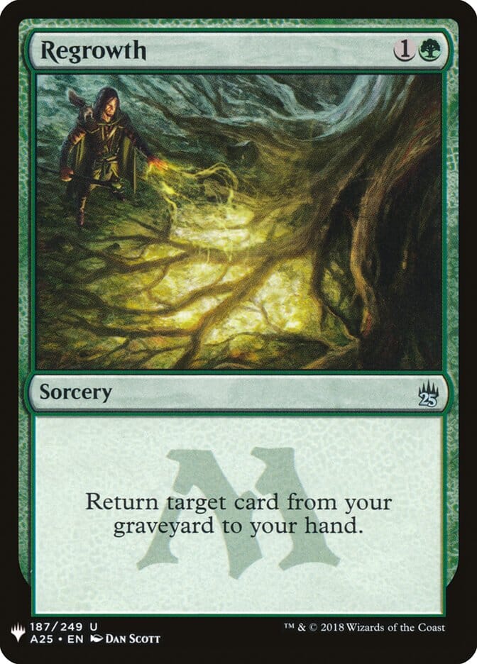 Regrowth [Mystery Booster] MTG Single Magic: The Gathering  | Multizone: Comics And Games