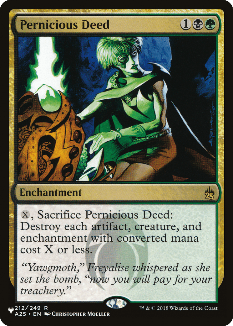 Pernicious Deed [The List] MTG Single Magic: The Gathering  | Multizone: Comics And Games